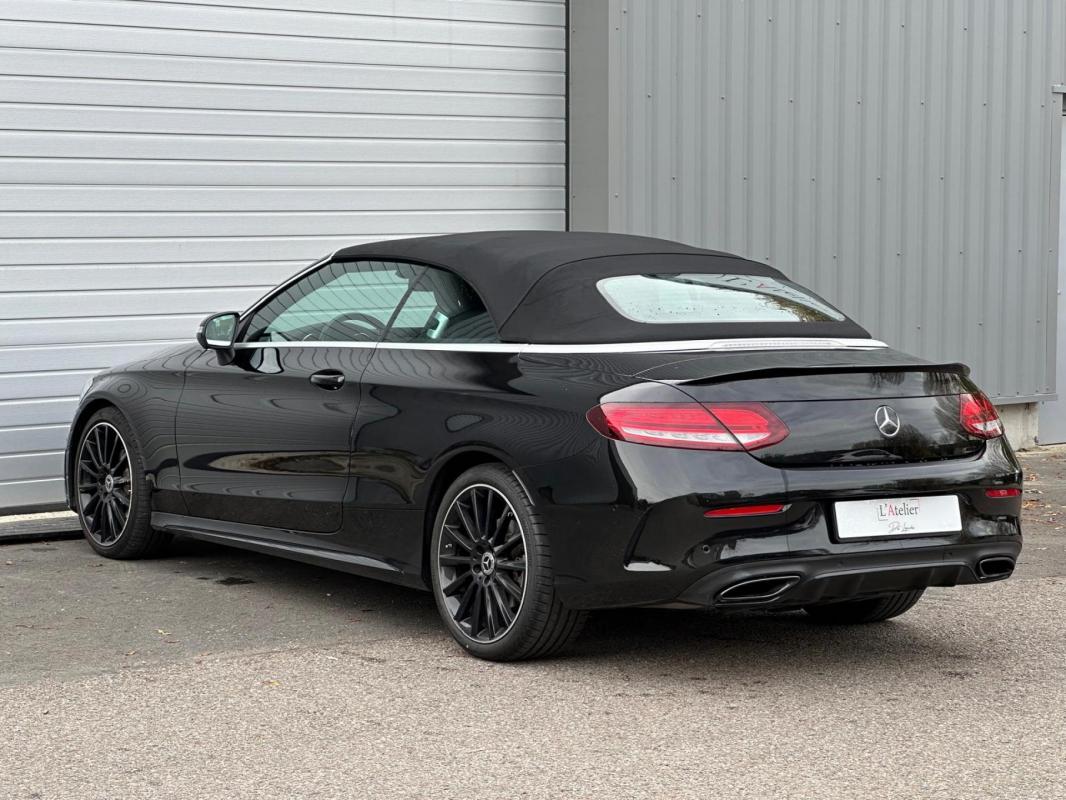 Mercedes-Benz Classe C 200 Cabriolet - AMG Line Sièges Chauffants Burmeister Distronic Pro