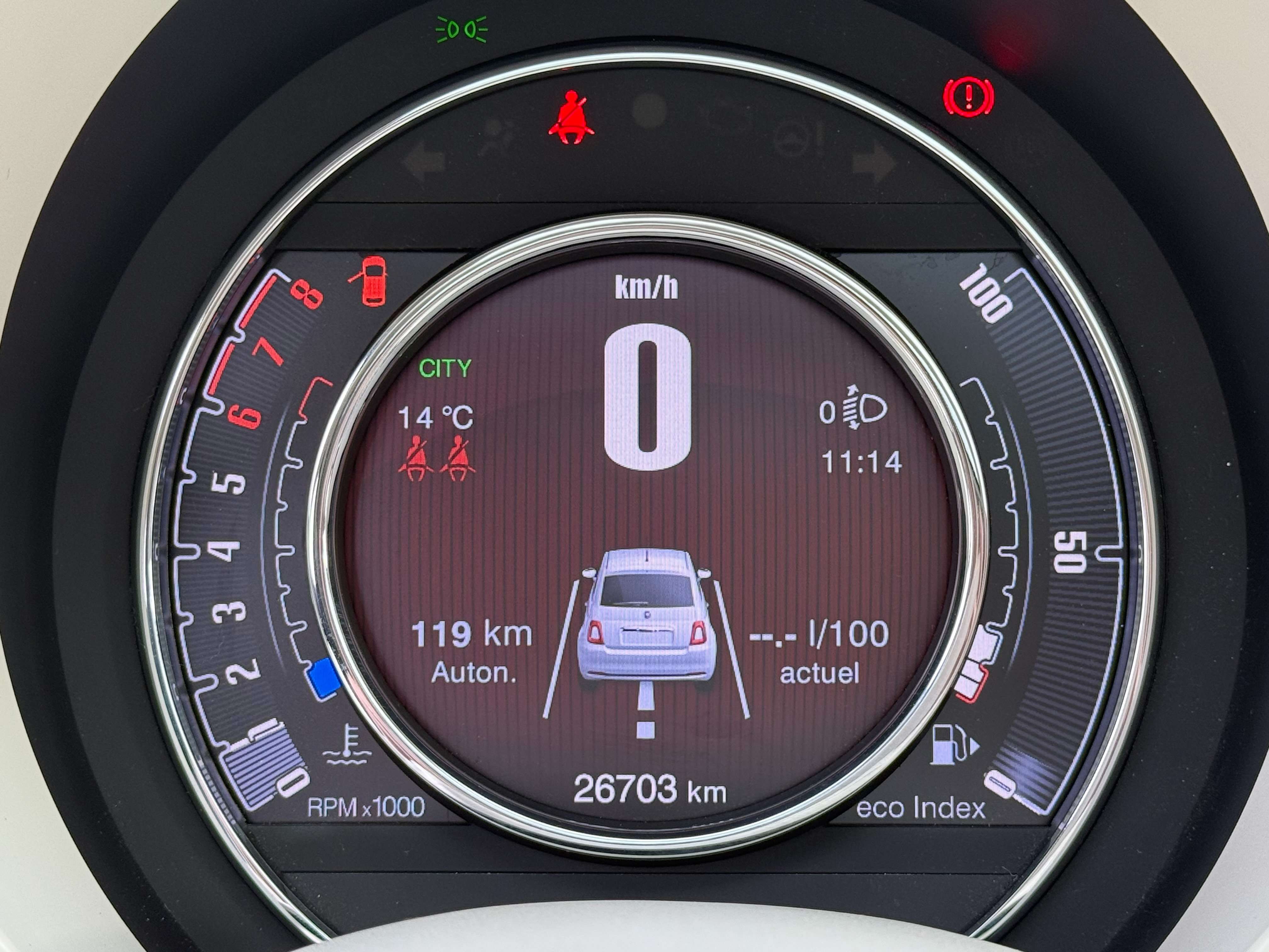 Fiat 500 500 1.0i Dolcevita / 26.703 km /Essence-électr.