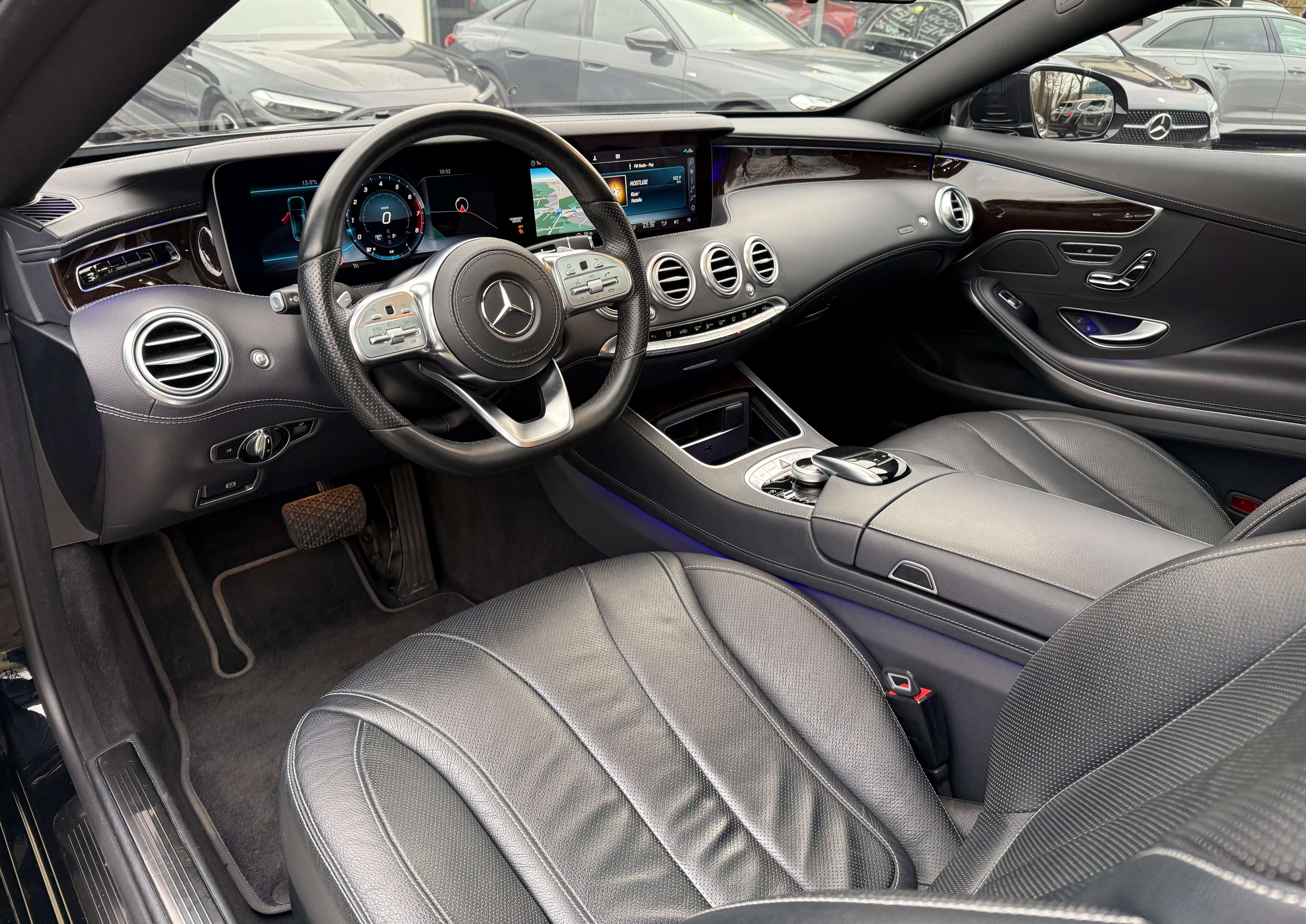 Mercedes-Benz S 450 4MATIC COUPE PANO 360° CAM AMBIENT LIGHT CRPLY