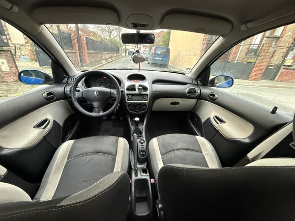 Peugeot 206 II 1.4e 4 CV 60Ch BLEU