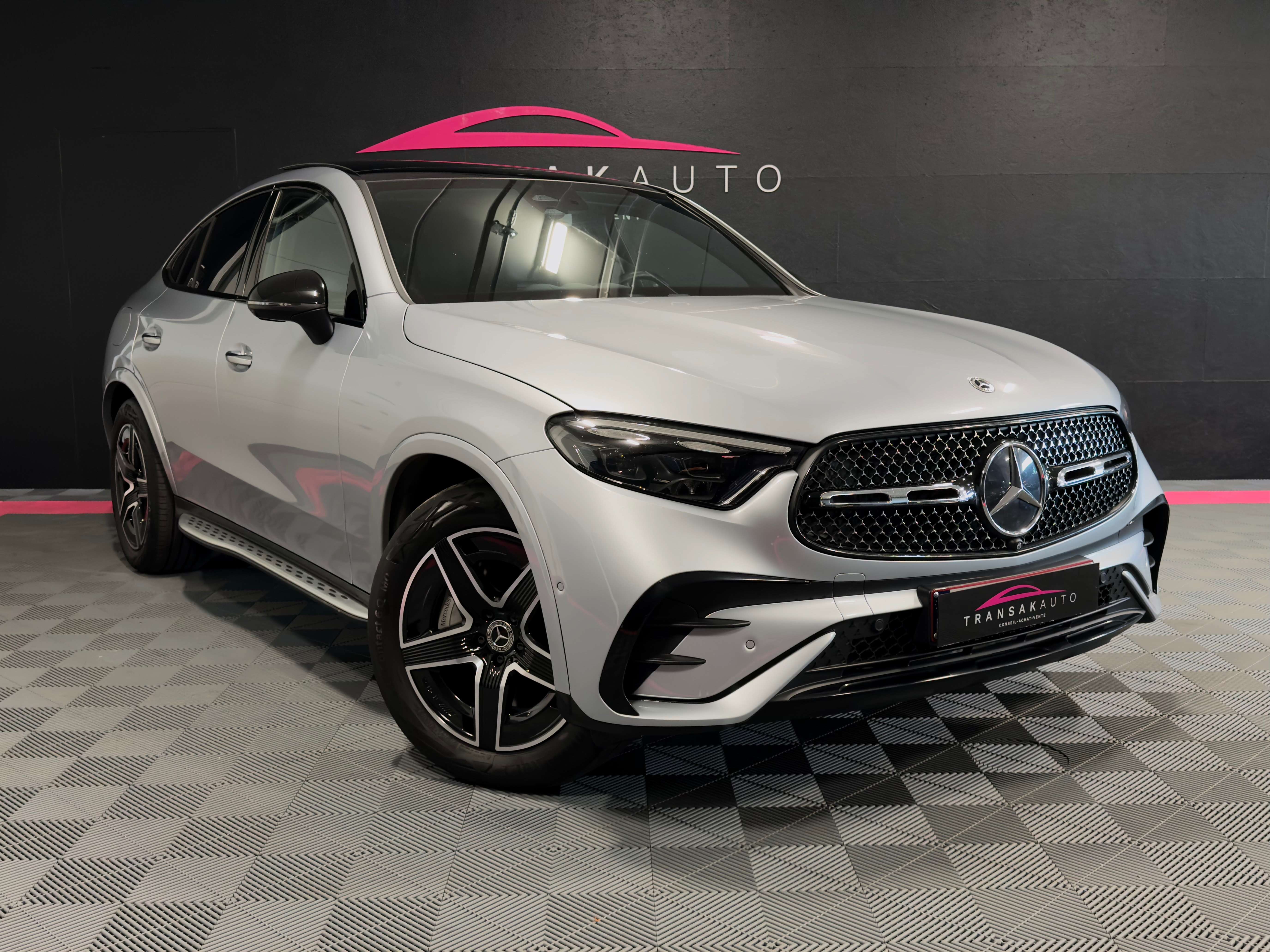 Mercedes-Benz GLC 220 d Coupé AMG Line — Caméra 360 — Burmester — Toit ouvrant — Pack AMG