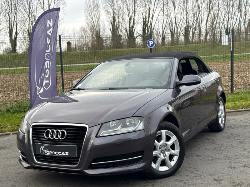 Audi A3 CABRIOLET 2.0 TDI 140CH  AMBITION LUXE * 147.000KM * 1ERE MAIN * GARANTIE