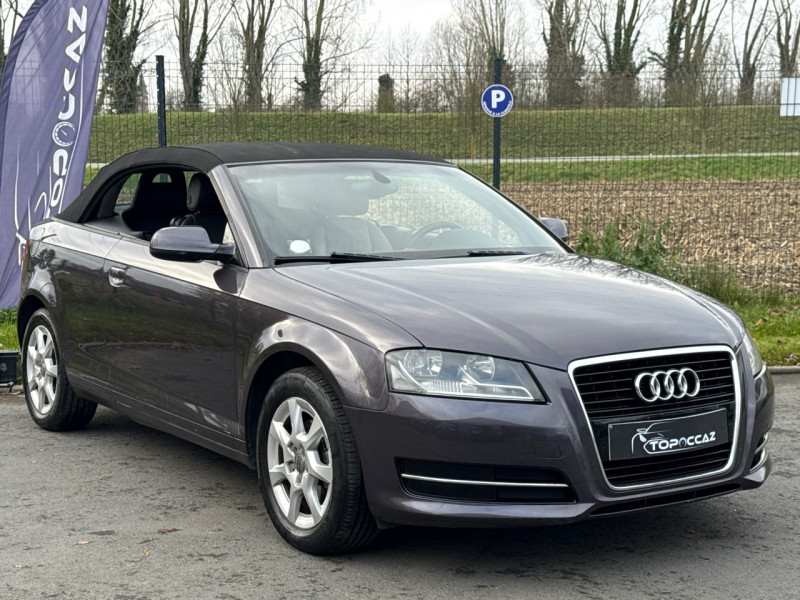 Audi A3 CABRIOLET 2.0 TDI 140CH  AMBITION LUXE * 147.000KM * 1ERE MAIN * GARANTIE