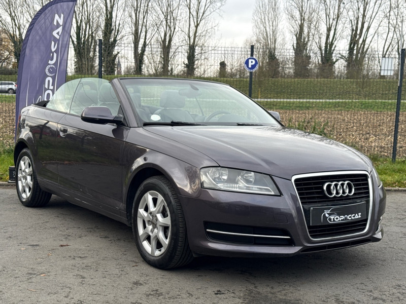Audi A3 CABRIOLET 2.0 TDI 140CH  AMBITION LUXE * 147.000KM * 1ERE MAIN * GARANTIE