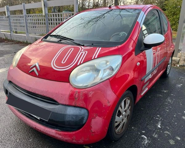 Citroen C1 1.0L 68CV CHRONO 3P 107500km