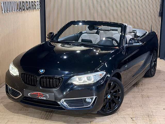 BMW 218 Convertible DA * CABRIOLET LUXURY * GAR 12 MOIS *  114MKM *