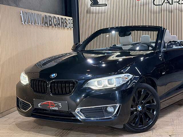 BMW 218 Convertible DA * CABRIOLET LUXURY * GAR 12 MOIS *  114MKM *