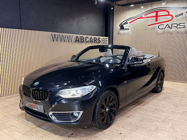 BMW 218 Convertible DA * CABRIOLET LUXURY * GAR 12 MOIS *  114MKM *
