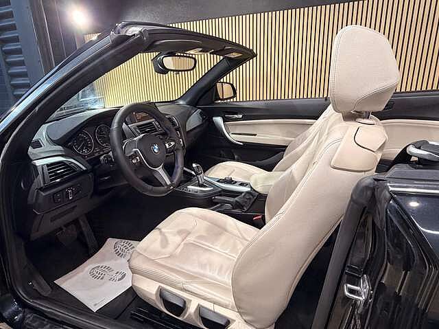 BMW 218 Convertible DA * CABRIOLET LUXURY * GAR 12 MOIS *  114MKM *