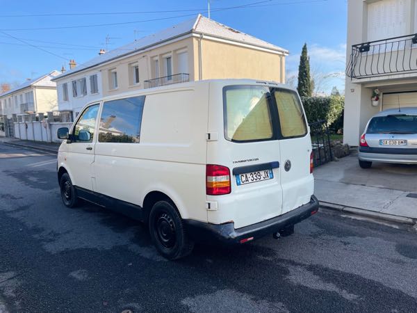 Volkswagen T5 Double cabine 130ch BNZ CT OK CLIM