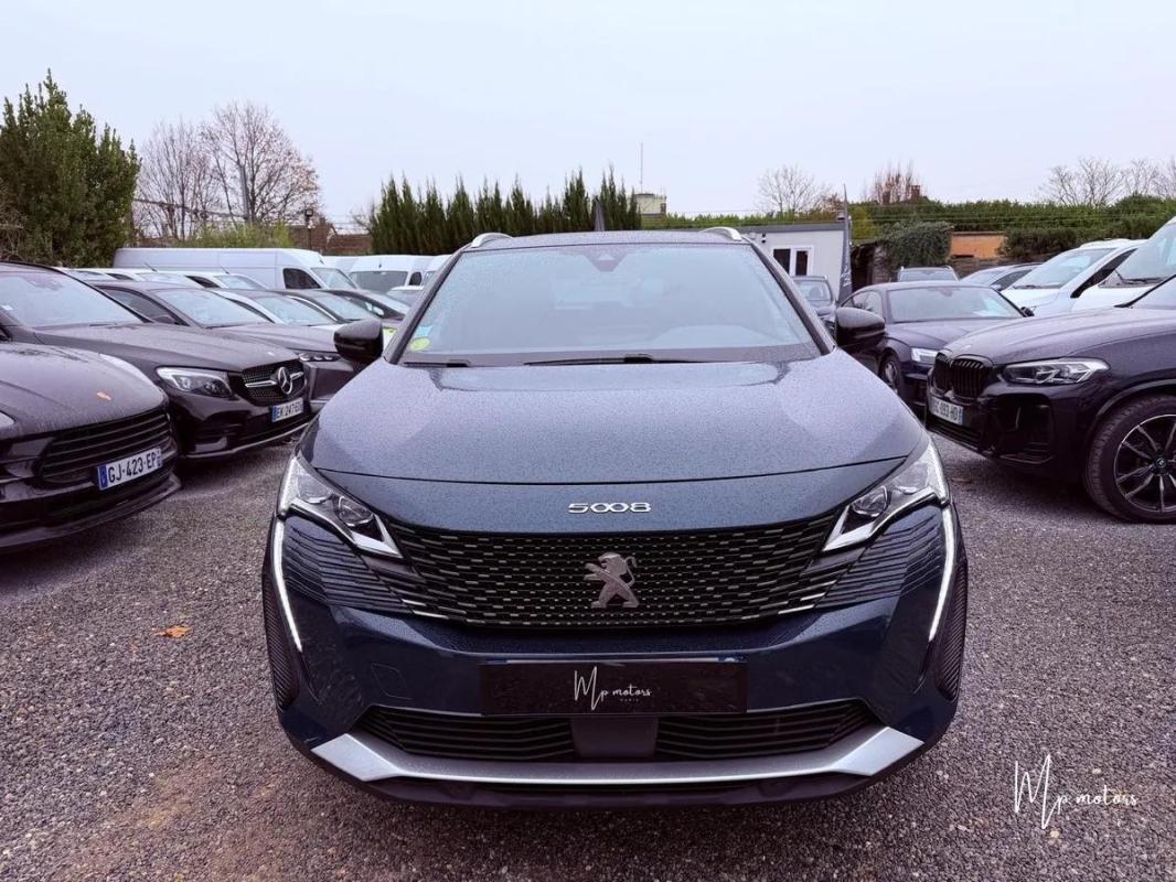 Peugeot 5008 1.5 BlueHDi 130 S&S EAT8 GT Line 1er MAIN 7 PLACES ATTELAGE PRIX TTC /