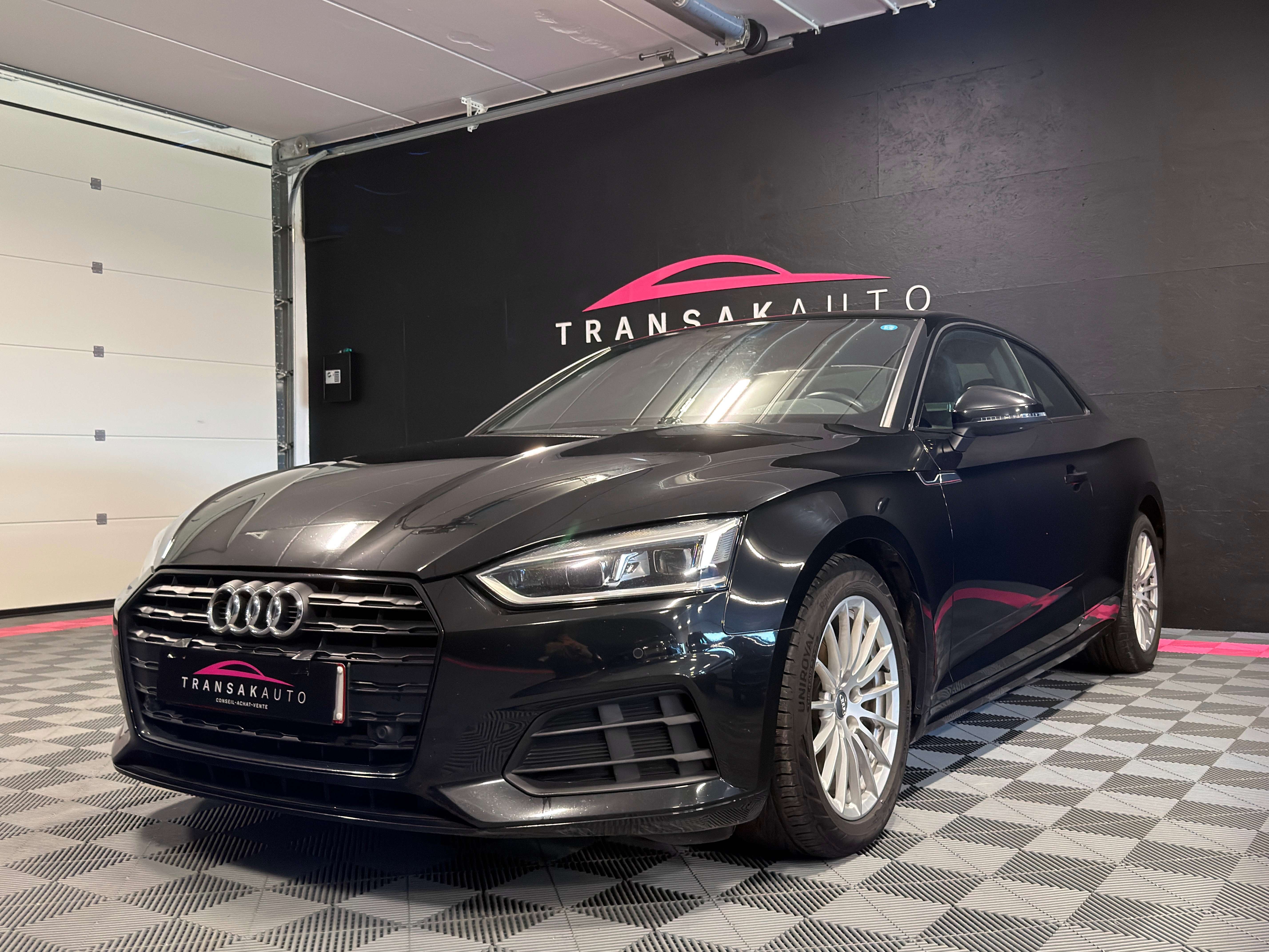Audi A5 Coupé 35 TDi Design S tronic — Cuir — GPS — Sièges chauffants — Xénon
