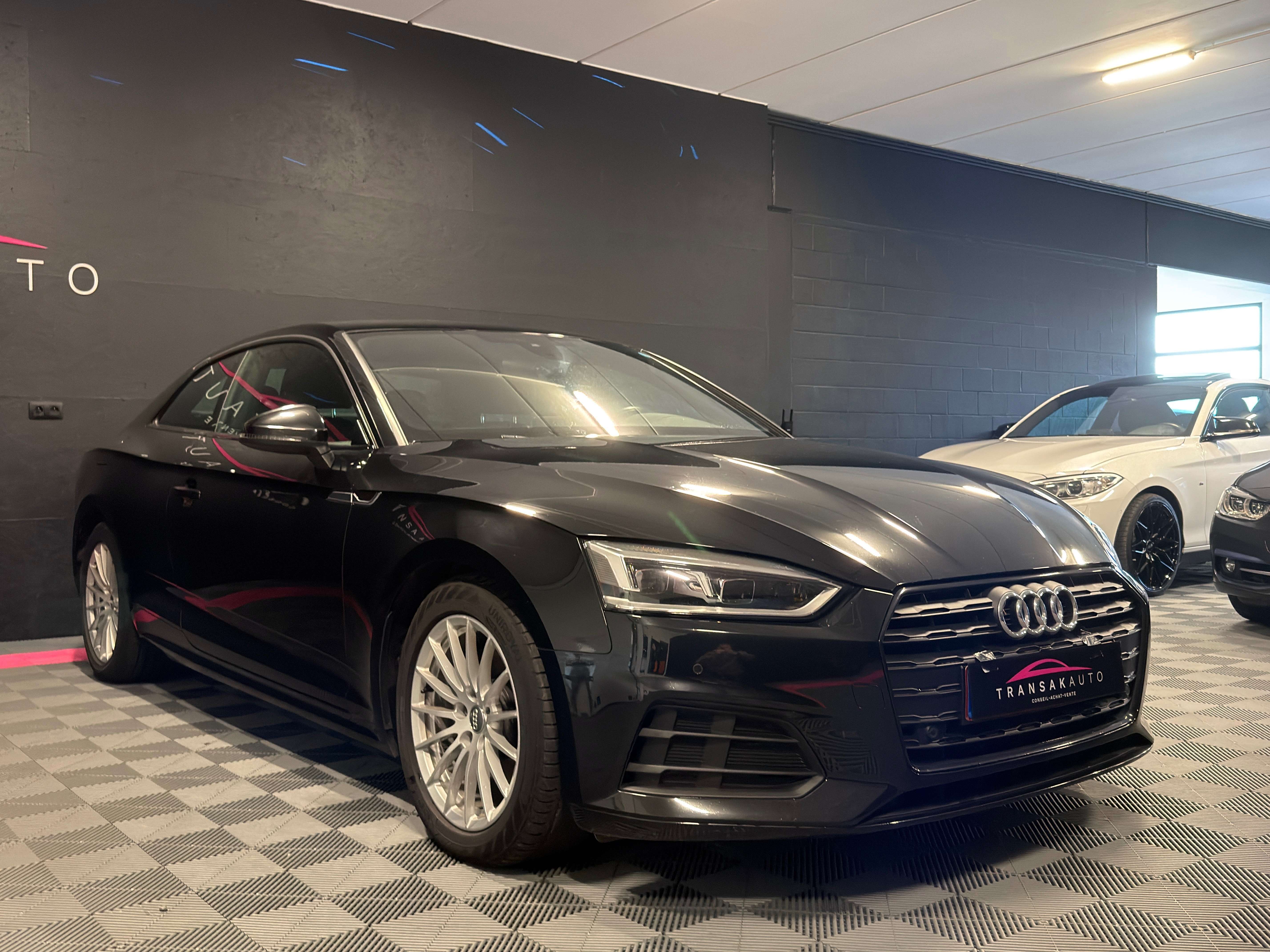Audi A5 Coupé 35 TDi Design S tronic — Cuir — GPS — Sièges chauffants — Xénon