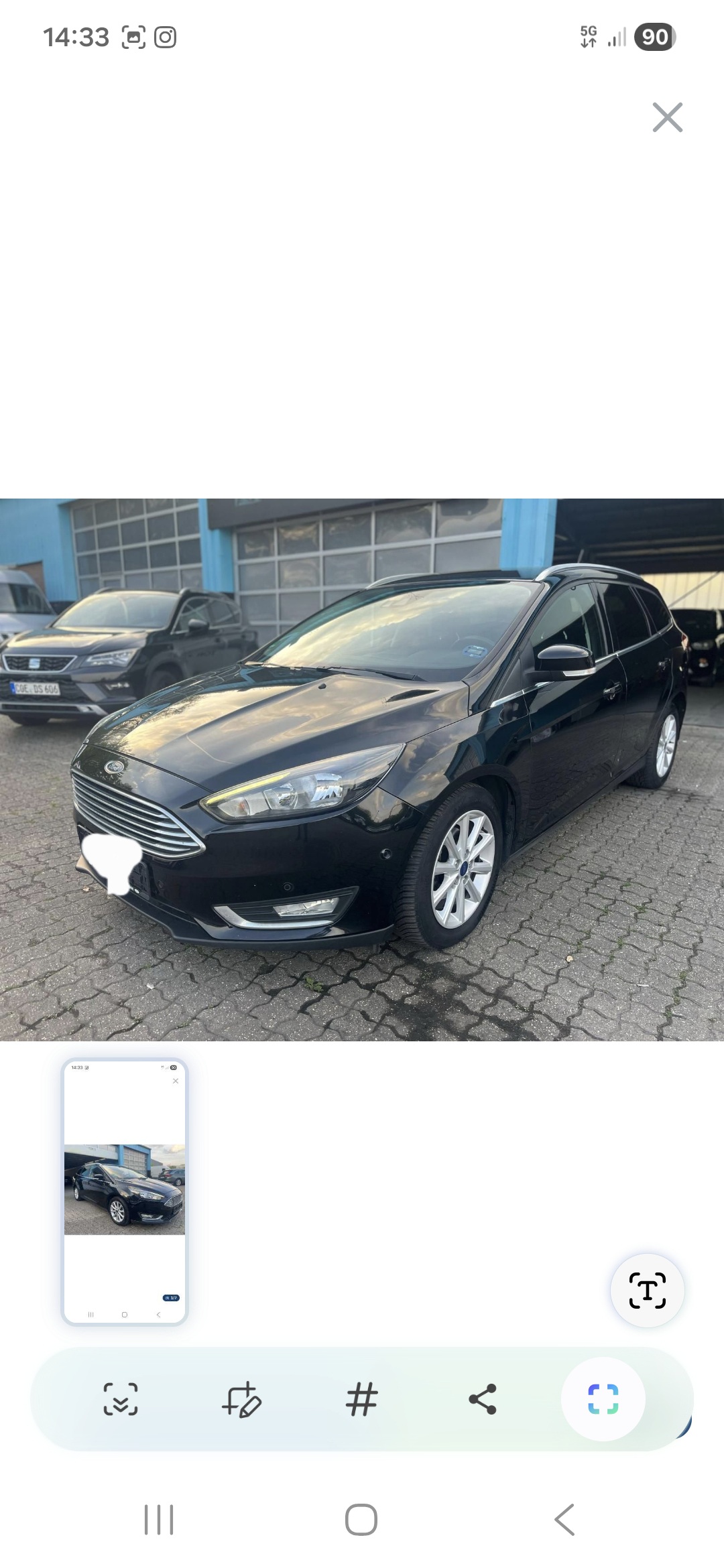 Ford Focus III (2) SW 1.5 TDCI 120 S&amp;S EDITION