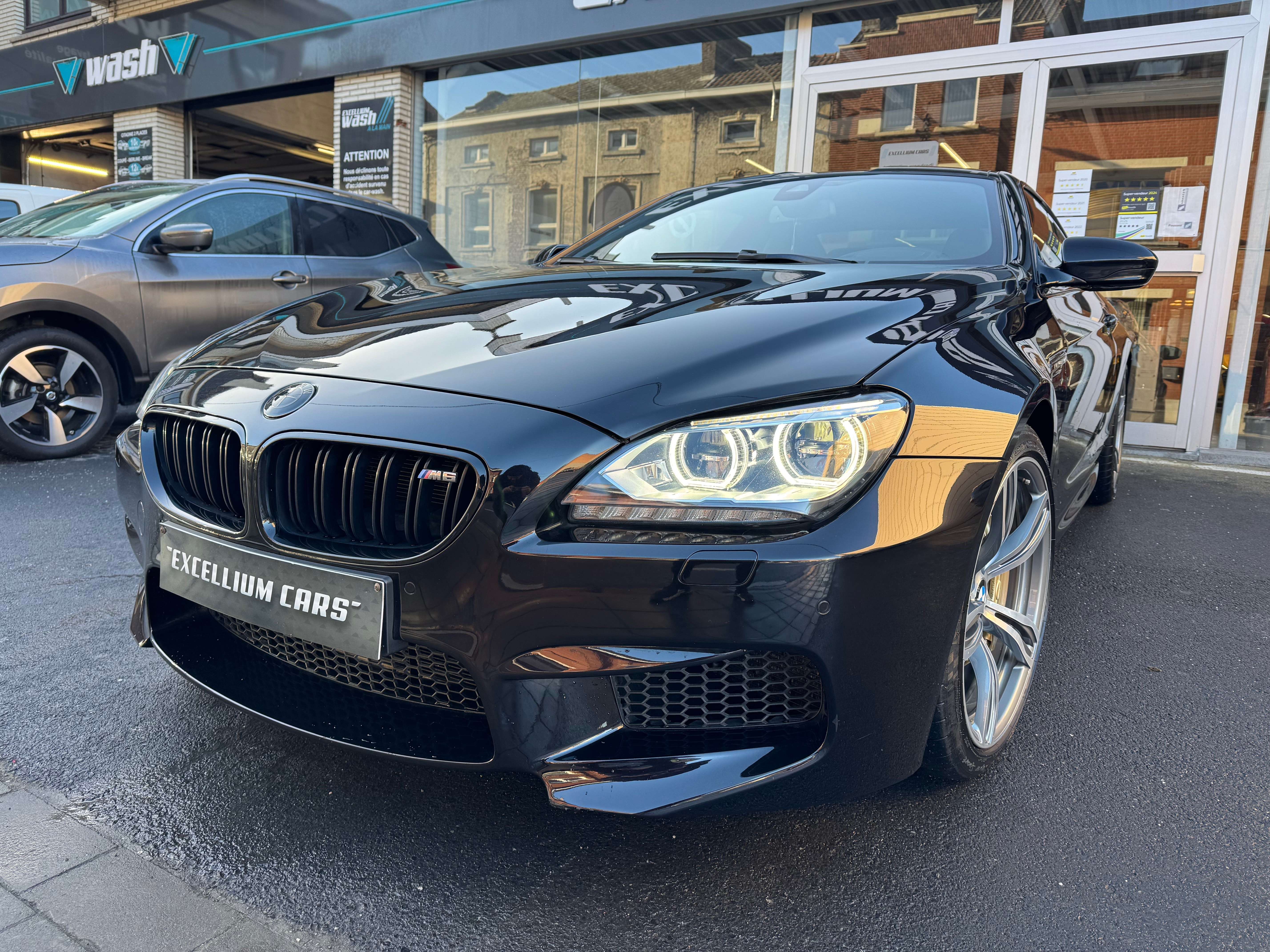 BMW M6 4.4 V8 DKG Gps Cuir Full Carbone Carnet 100%Belge