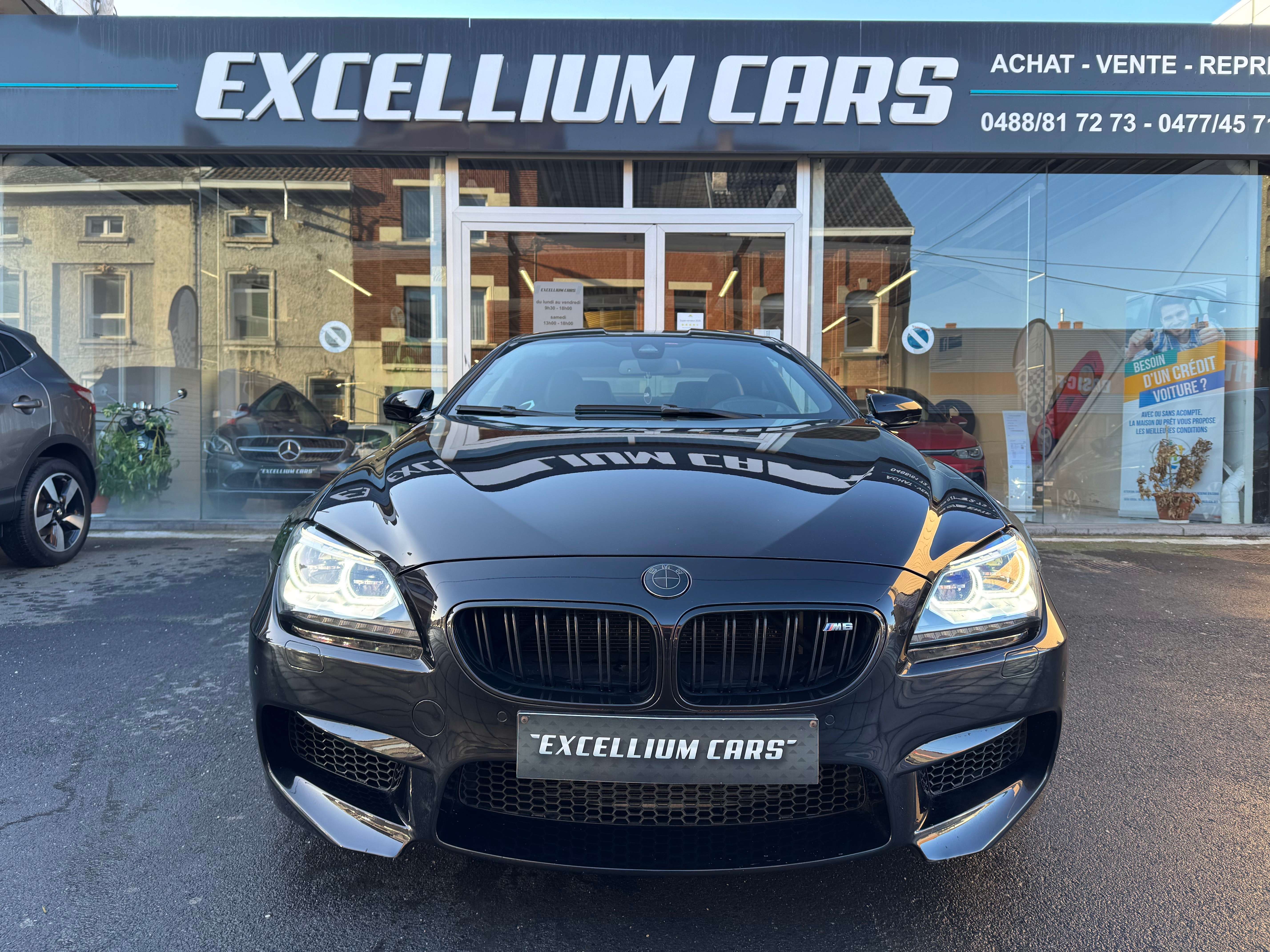 BMW M6 4.4 V8 DKG Gps Cuir Full Carbone Carnet 100%Belge