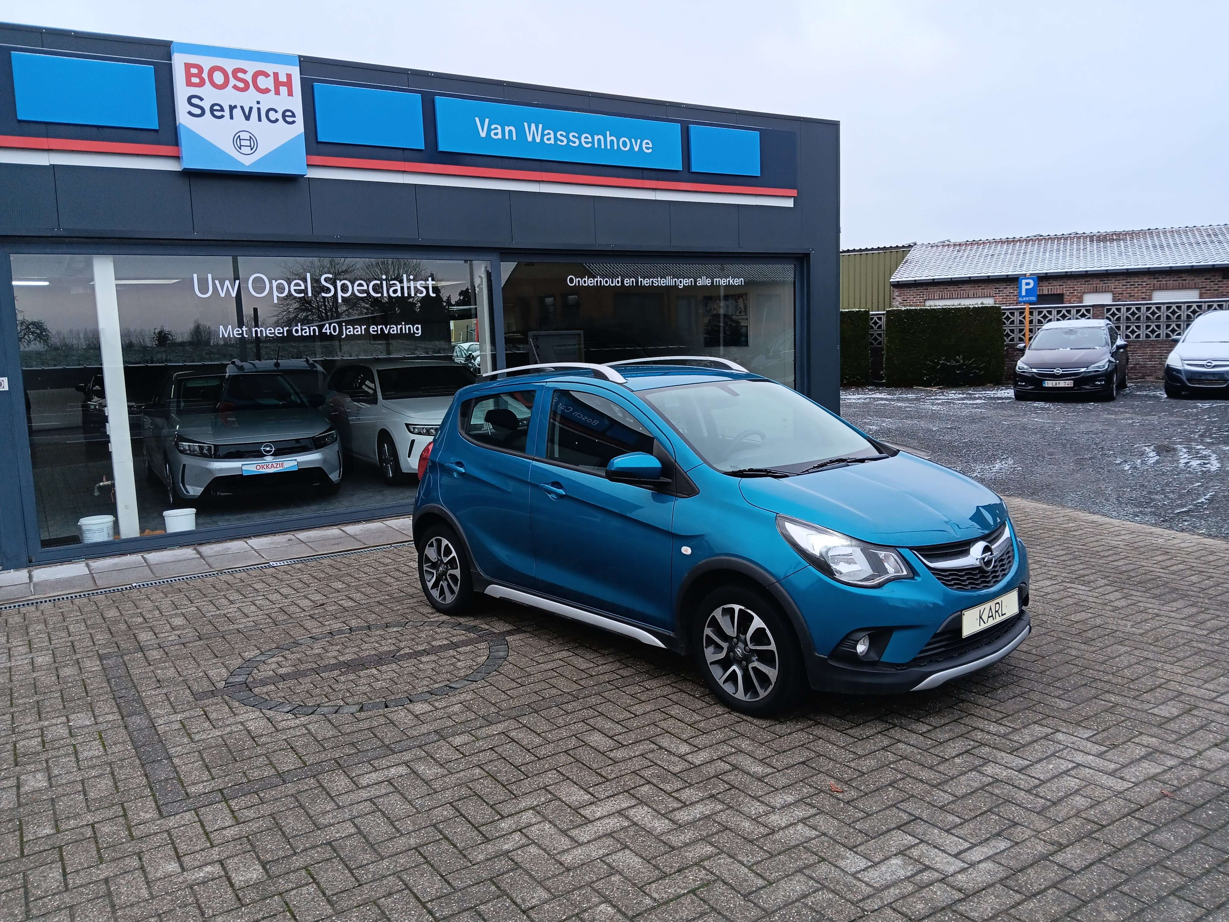 Opel Karl Karl 1.0 benzine 5drs blauw bj. 03/2019 74348 km