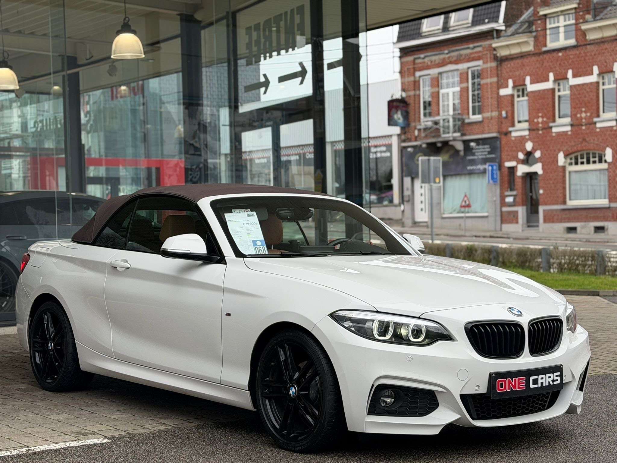 BMW 218 d CABRIO ( PACK M) BIXENON-CUIR-GPS-CLIM-JA18P