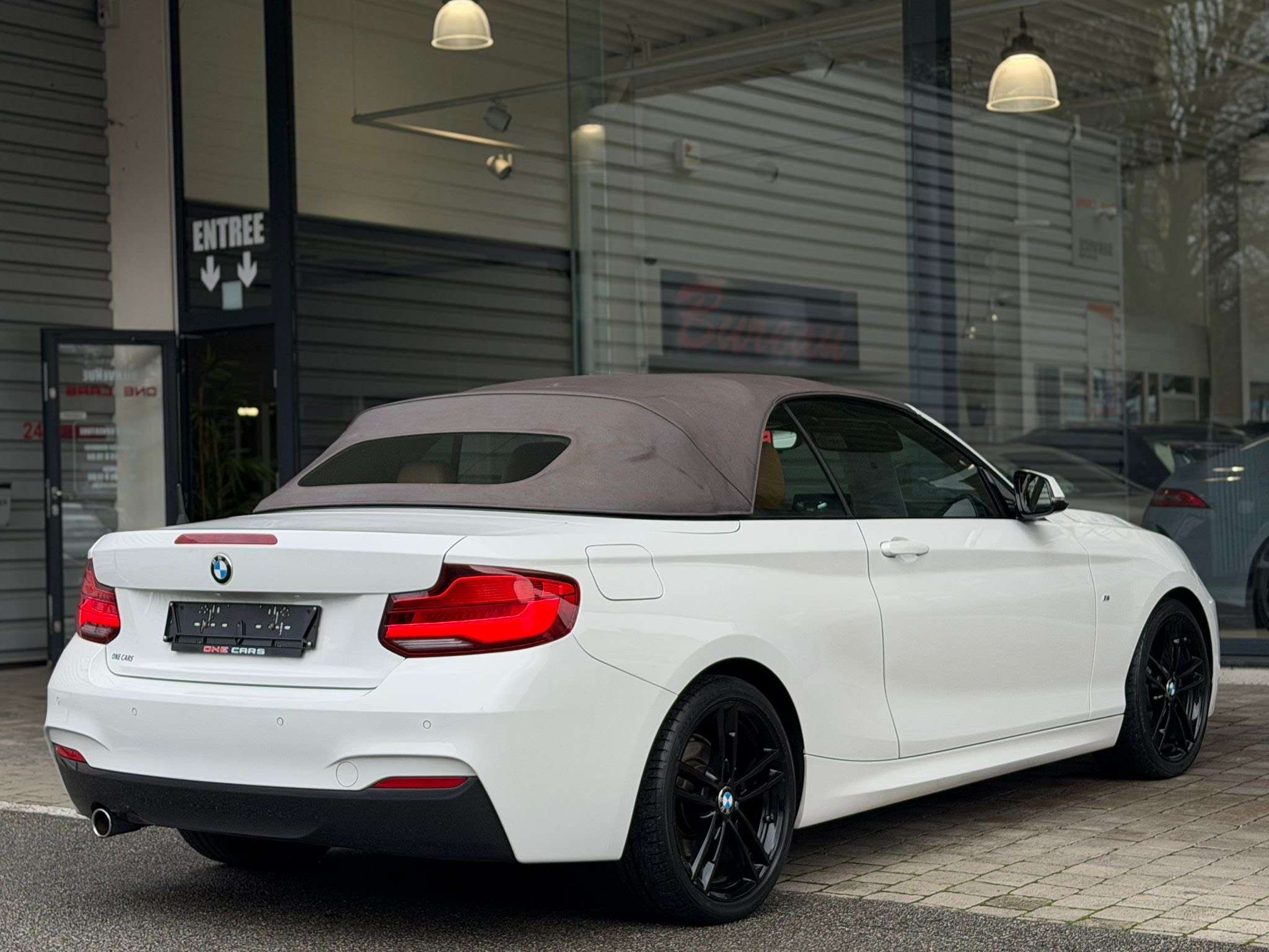 BMW 218 d CABRIO ( PACK M) BIXENON-CUIR-GPS-CLIM-JA18P