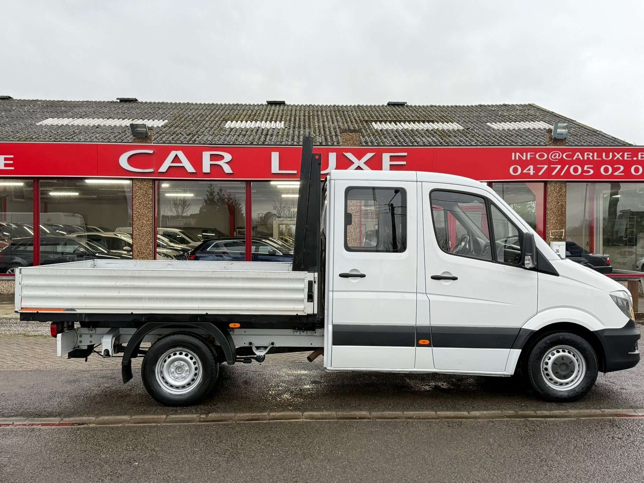 Mercedes-Benz Sprinter 2.2 CDI 143CV BENNE PLATEAU 7 PLACES TVAC
