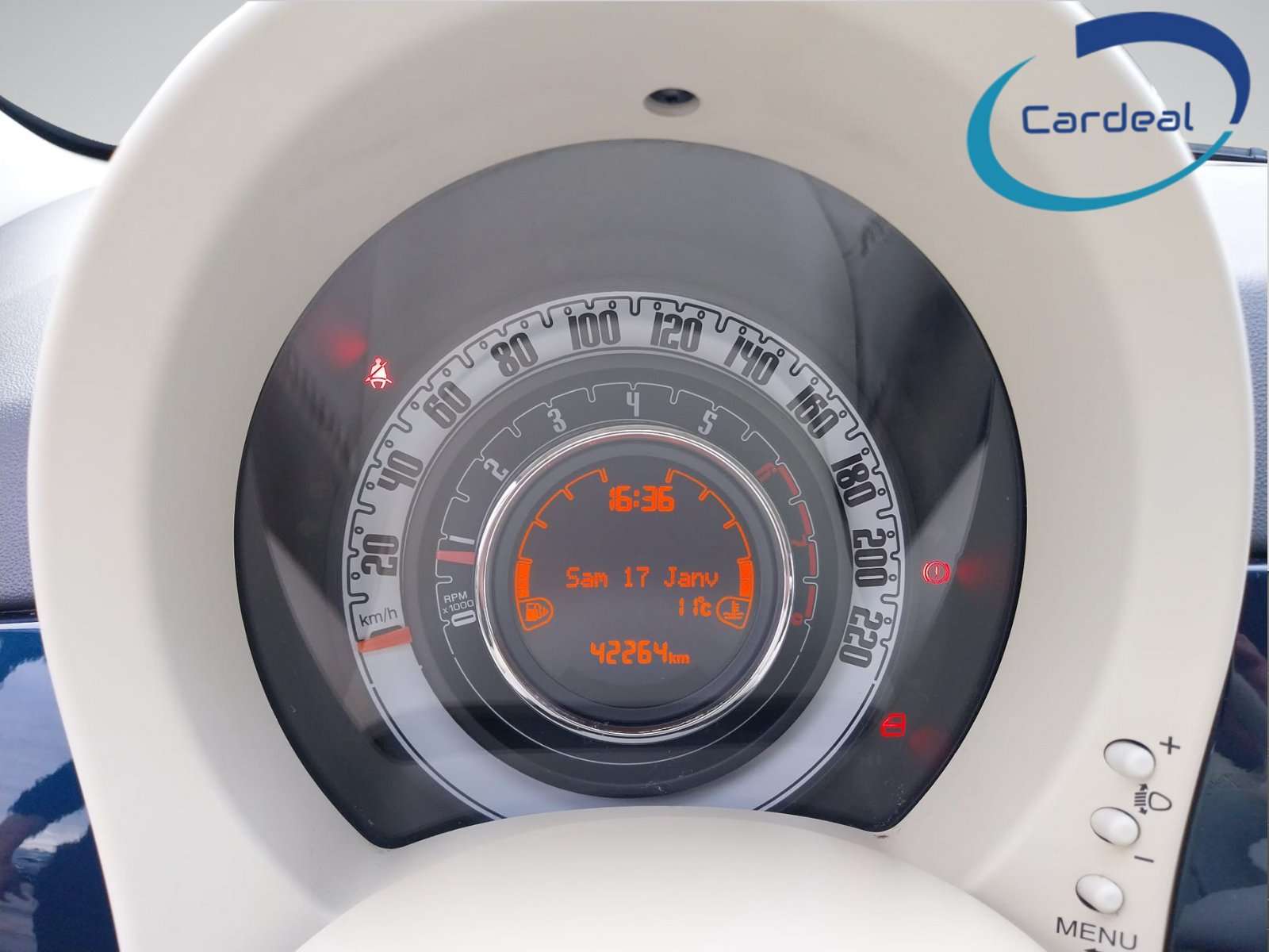 Fiat 500 CABRIO/AIRCO/BLUETOOTH/GARANTIE./