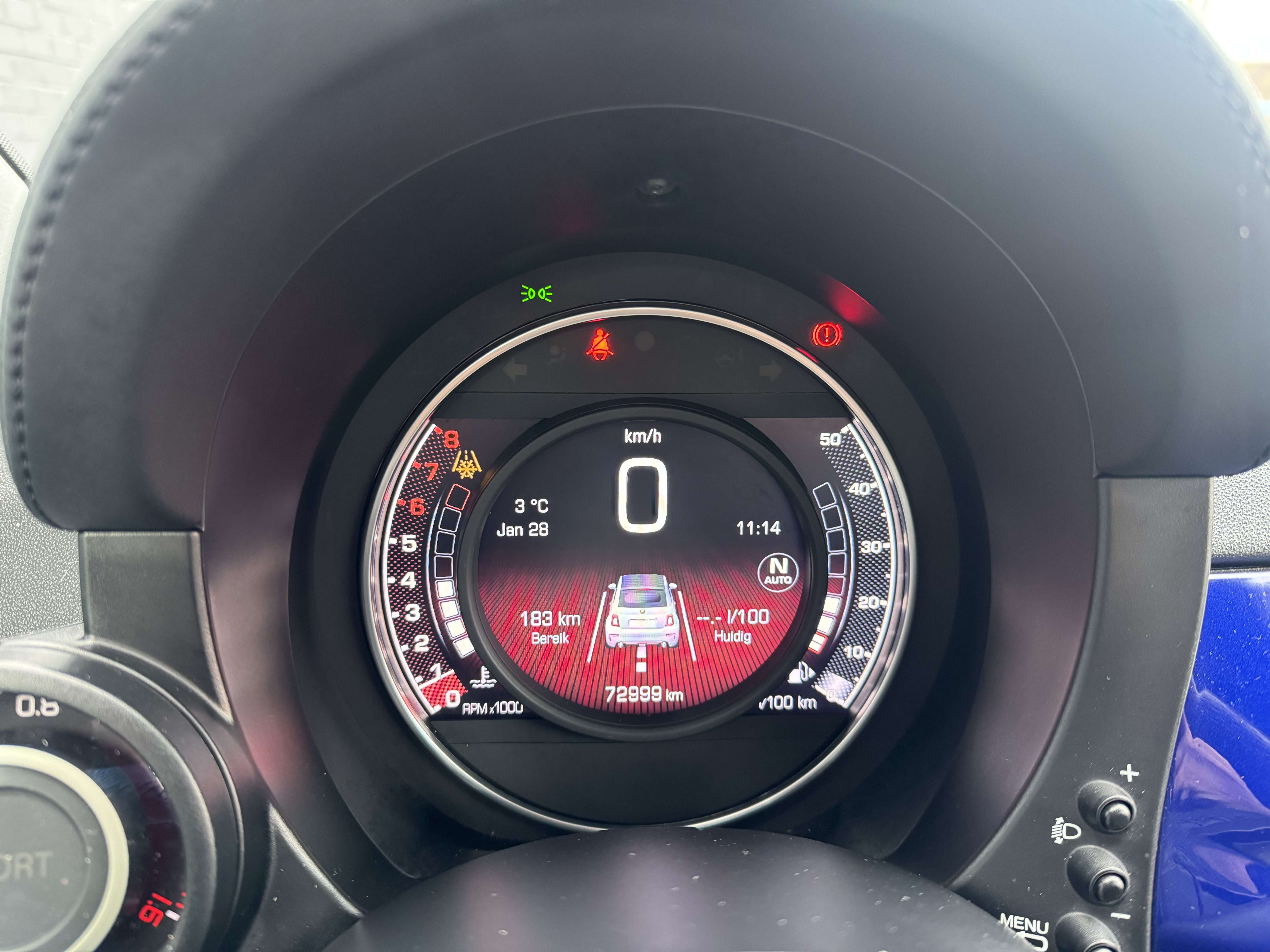 Abarth 595C 1.4 T-Jet GARANTI ECRAN XENON CUIR CABRIO