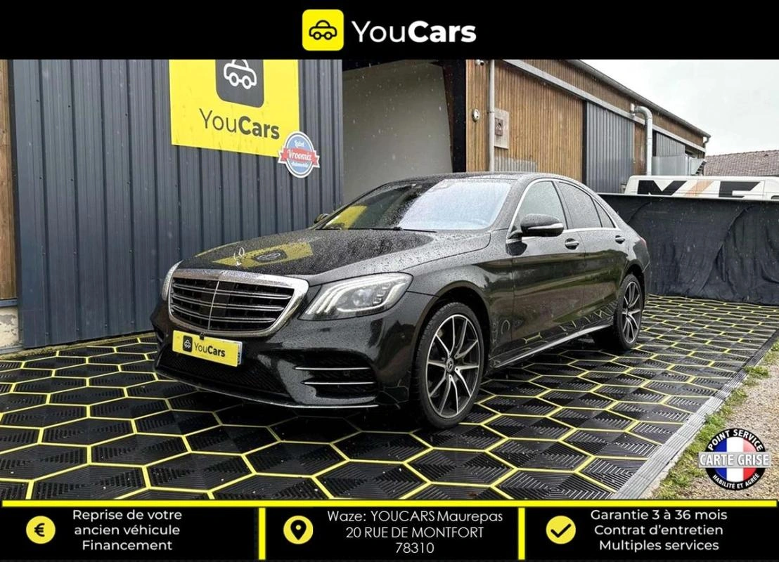Mercedes-Benz Classe S AMG LINE Phase 2 400 d 3.0 4MATIC TOIT OUVRANT 340 cv Boîte auto CAMERA 360