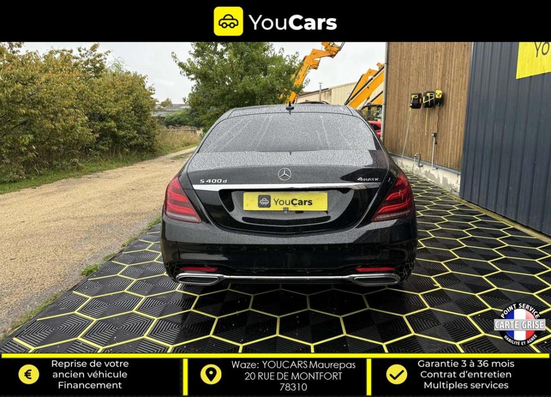 Mercedes-Benz Classe S AMG LINE Phase 2 400 d 3.0 4MATIC TOIT OUVRANT 340 cv Boîte auto CAMERA 360