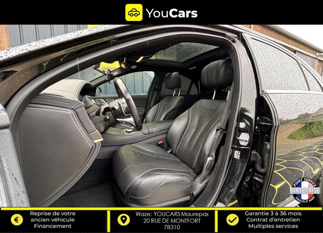 Mercedes-Benz Classe S AMG LINE Phase 2 400 d 3.0 4MATIC TOIT OUVRANT 340 cv Boîte auto CAMERA 360