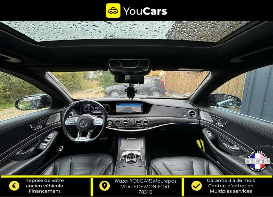 Mercedes-Benz Classe S AMG LINE Phase 2 400 d 3.0 4MATIC TOIT OUVRANT 340 cv Boîte auto CAMERA 360