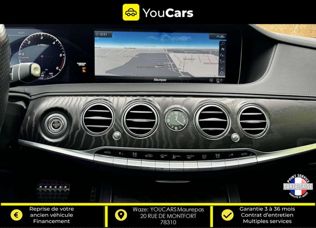 Mercedes-Benz Classe S AMG LINE Phase 2 400 d 3.0 4MATIC TOIT OUVRANT 340 cv Boîte auto CAMERA 360