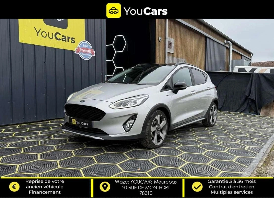 Ford Fiesta VII 5 portes Active 1.0 SCTi EcoBoost 100 cv - CARPALY START AND STOP