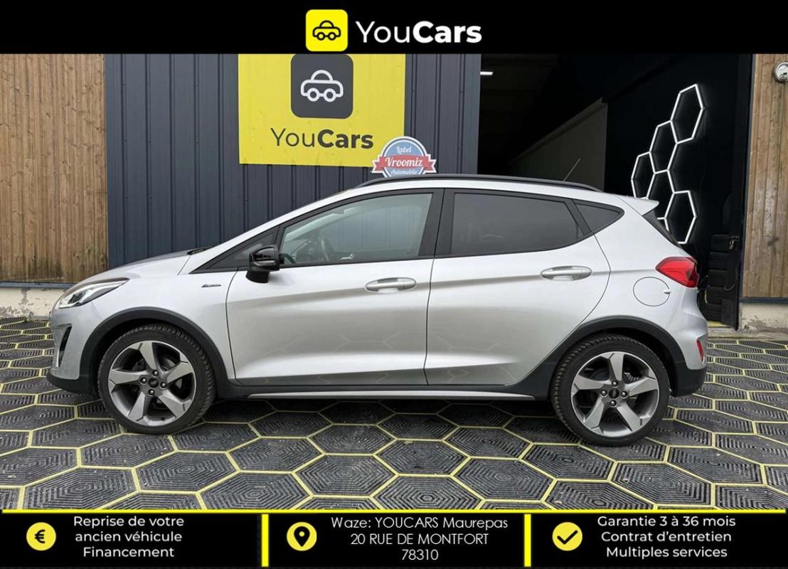 Ford Fiesta VII 5 portes Active 1.0 SCTi EcoBoost 100 cv - CARPALY START AND STOP