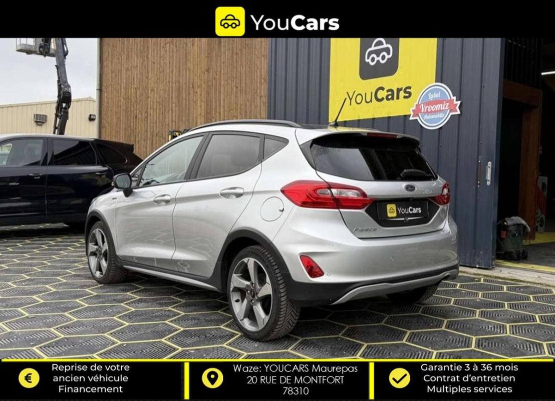 Ford Fiesta VII 5 portes Active 1.0 SCTi EcoBoost 100 cv - CARPALY START AND STOP