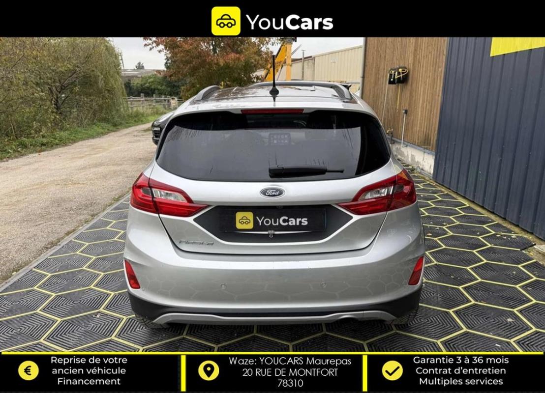 Ford Fiesta VII 5 portes Active 1.0 SCTi EcoBoost 100 cv - CARPALY START AND STOP
