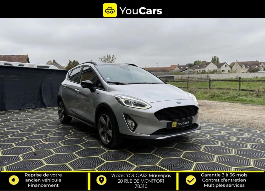 Ford Fiesta VII 5 portes Active 1.0 SCTi EcoBoost 100 cv - CARPALY START AND STOP