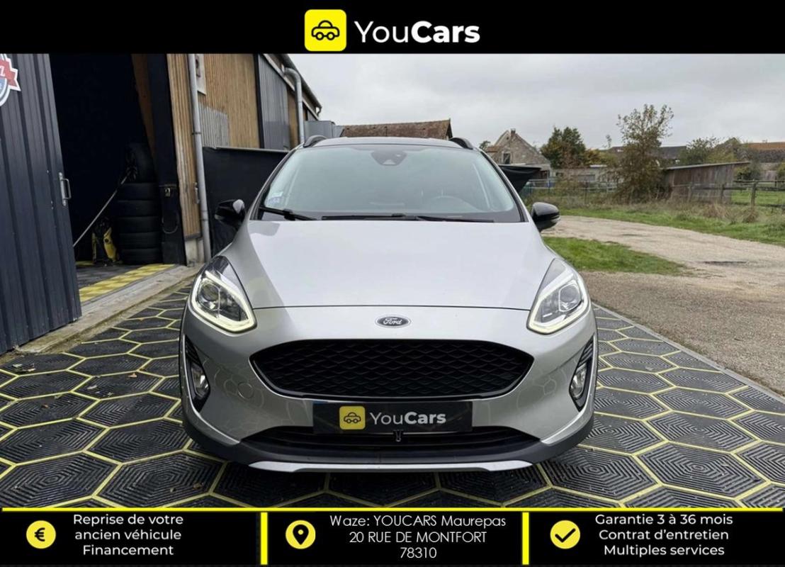 Ford Fiesta VII 5 portes Active 1.0 SCTi EcoBoost 100 cv - CARPALY START AND STOP