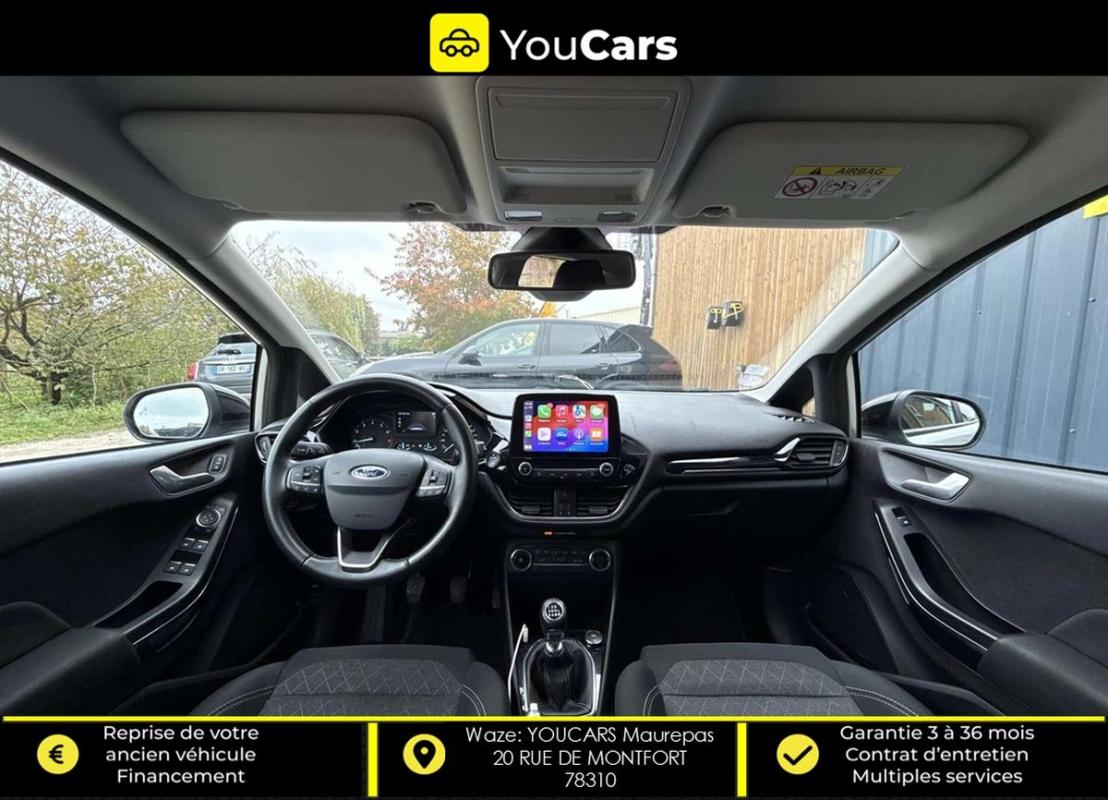 Ford Fiesta VII 5 portes Active 1.0 SCTi EcoBoost 100 cv - CARPALY START AND STOP