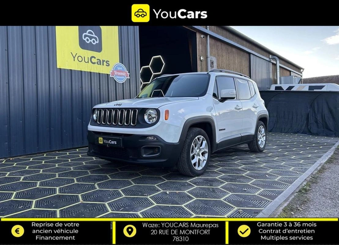 Jeep Renegade MULTIJET 1.6 CRD 120 cv ECRAN GPS - BLUETOOTH MUSIC