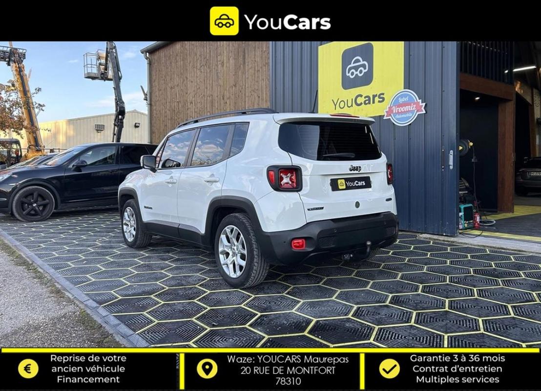 Jeep Renegade MULTIJET 1.6 CRD 120 cv ECRAN GPS - BLUETOOTH MUSIC