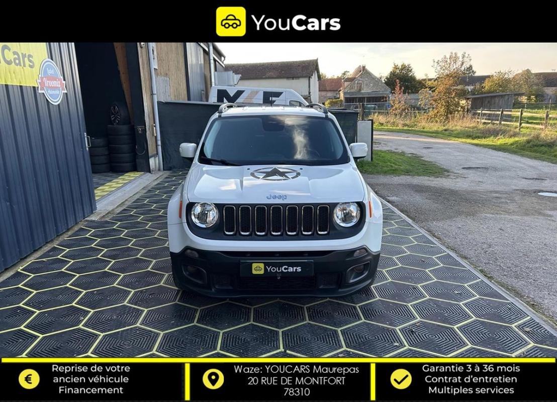 Jeep Renegade MULTIJET 1.6 CRD 120 cv ECRAN GPS - BLUETOOTH MUSIC
