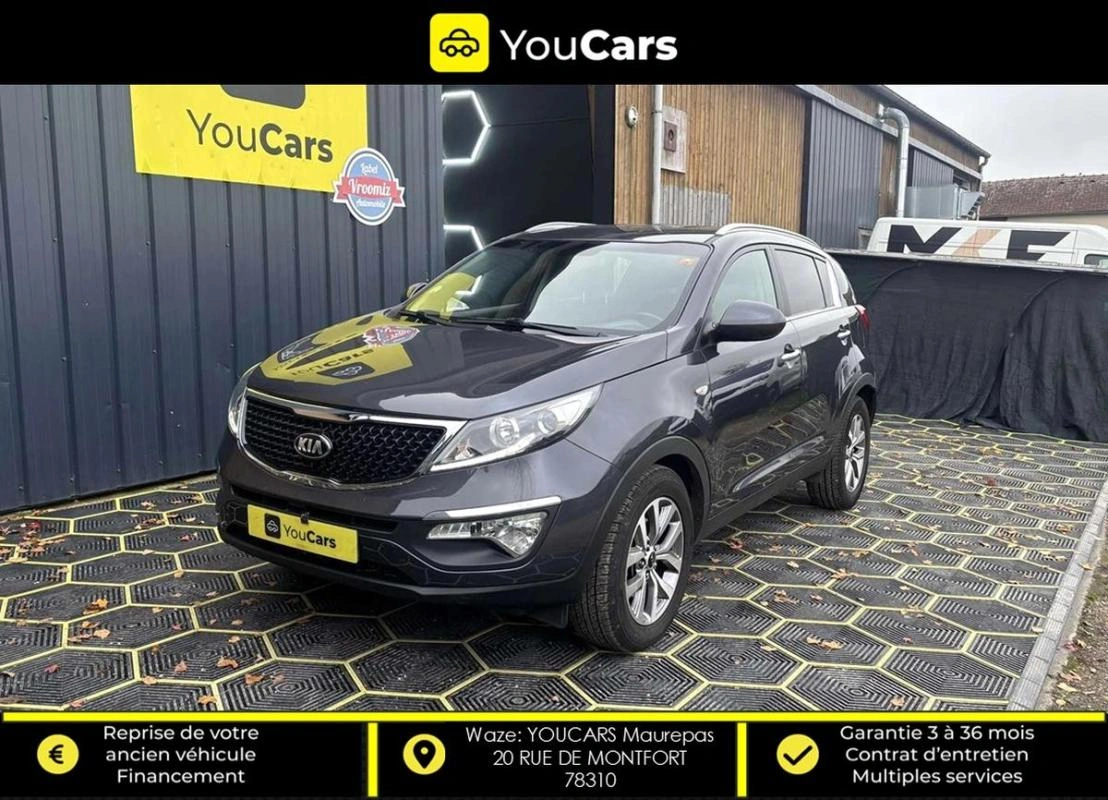 Kia Sportage III Phase 2 1.7 CRDi 4x2 115 cv CAMERA DE RECUL