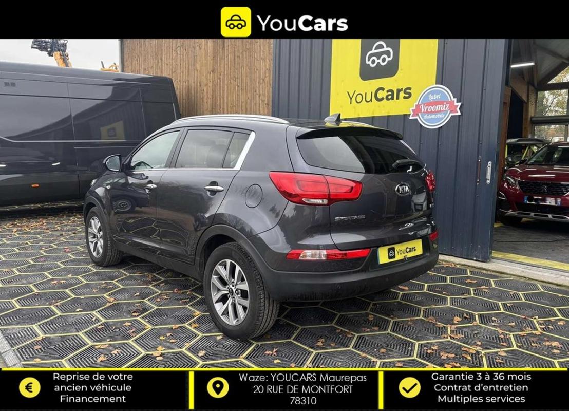 Kia Sportage III Phase 2 1.7 CRDi 4x2 115 cv CAMERA DE RECUL