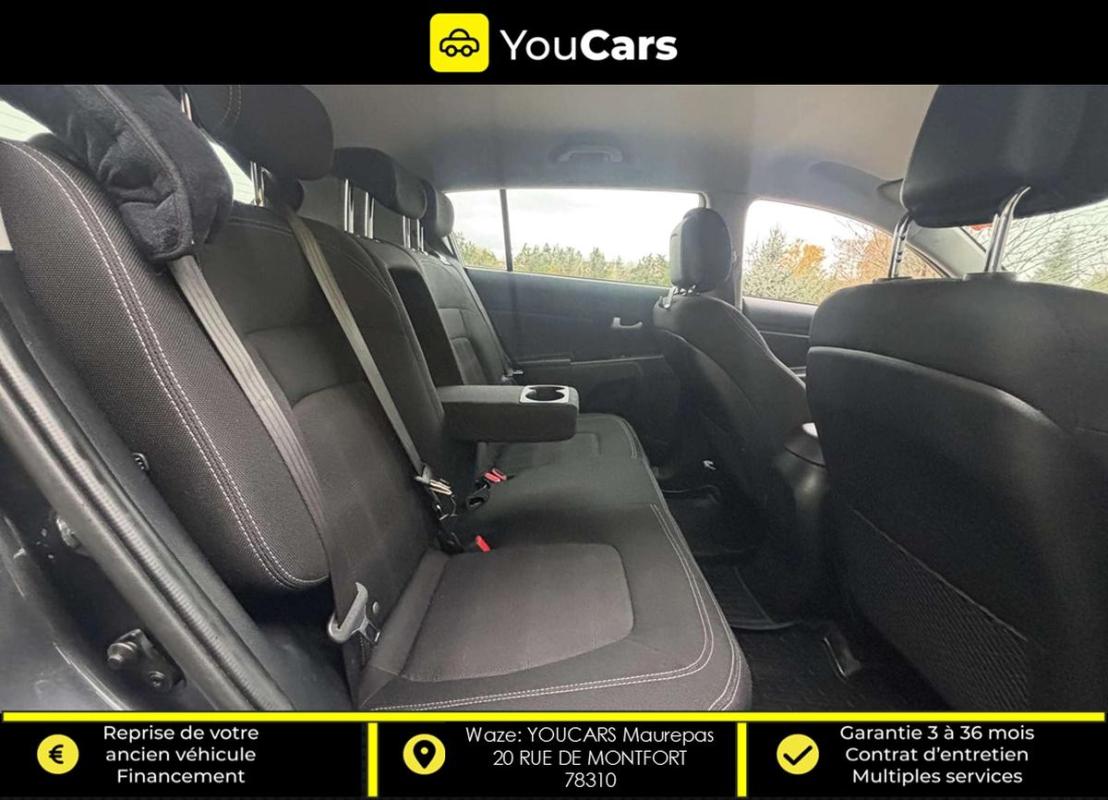 Kia Sportage III Phase 2 1.7 CRDi 4x2 115 cv CAMERA DE RECUL