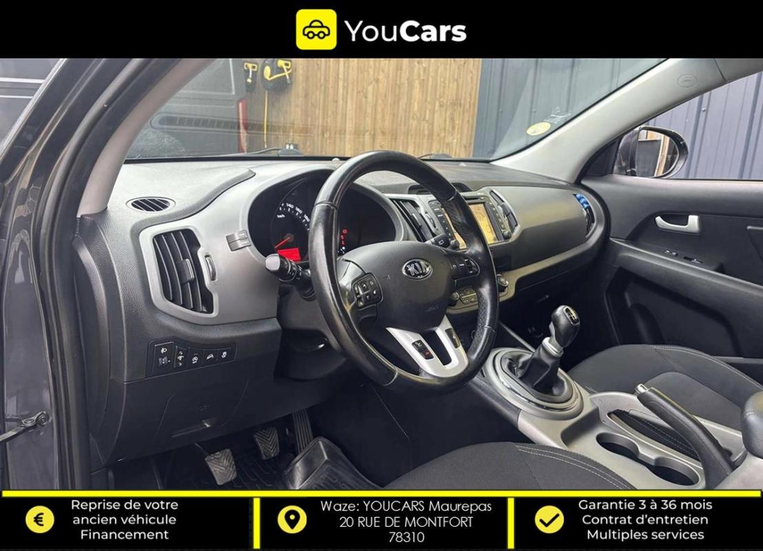 Kia Sportage III Phase 2 1.7 CRDi 4x2 115 cv CAMERA DE RECUL
