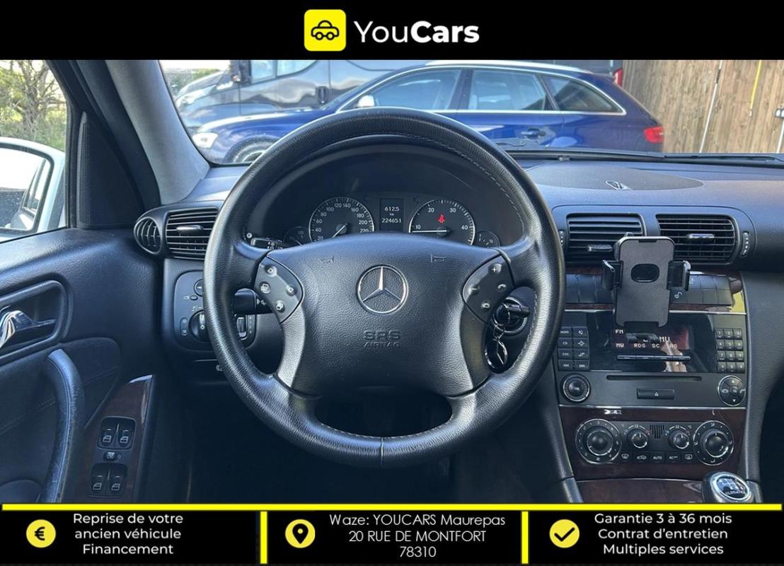 Mercedes-Benz Classe C ELEGANCE 220 CDi 2.2 150 cv ENTRETIEN MERCEDES - SIEGE ELECTRIQUE AV