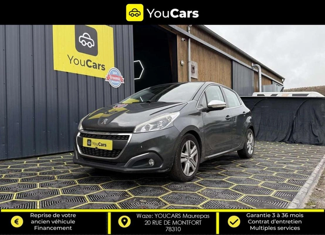 Peugeot 208 Phase 2 1.6 100 cv - ENTRETIEN A JOUR RIEN PREVOIR RADAR DE RECUL MOTEUR FIABLE