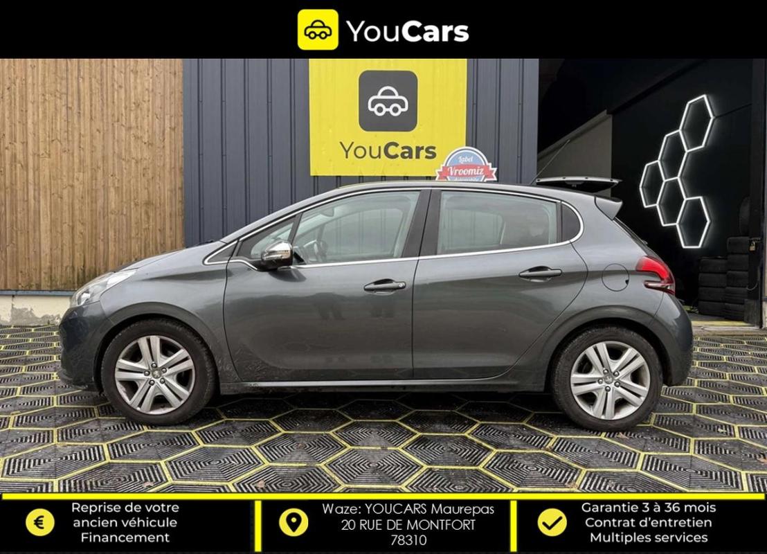 Peugeot 208 Phase 2 1.6 100 cv - ENTRETIEN A JOUR RIEN PREVOIR RADAR DE RECUL MOTEUR FIABLE