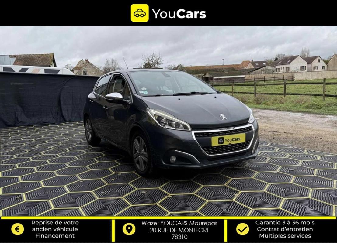 Peugeot 208 Phase 2 1.6 100 cv - ENTRETIEN A JOUR RIEN PREVOIR RADAR DE RECUL MOTEUR FIABLE