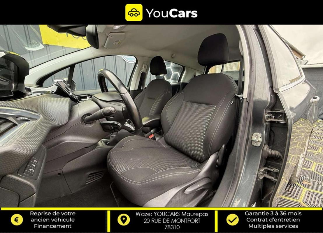 Peugeot 208 Phase 2 1.6 100 cv - ENTRETIEN A JOUR RIEN PREVOIR RADAR DE RECUL MOTEUR FIABLE